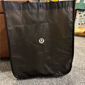 Lululemon Black Tote Bag